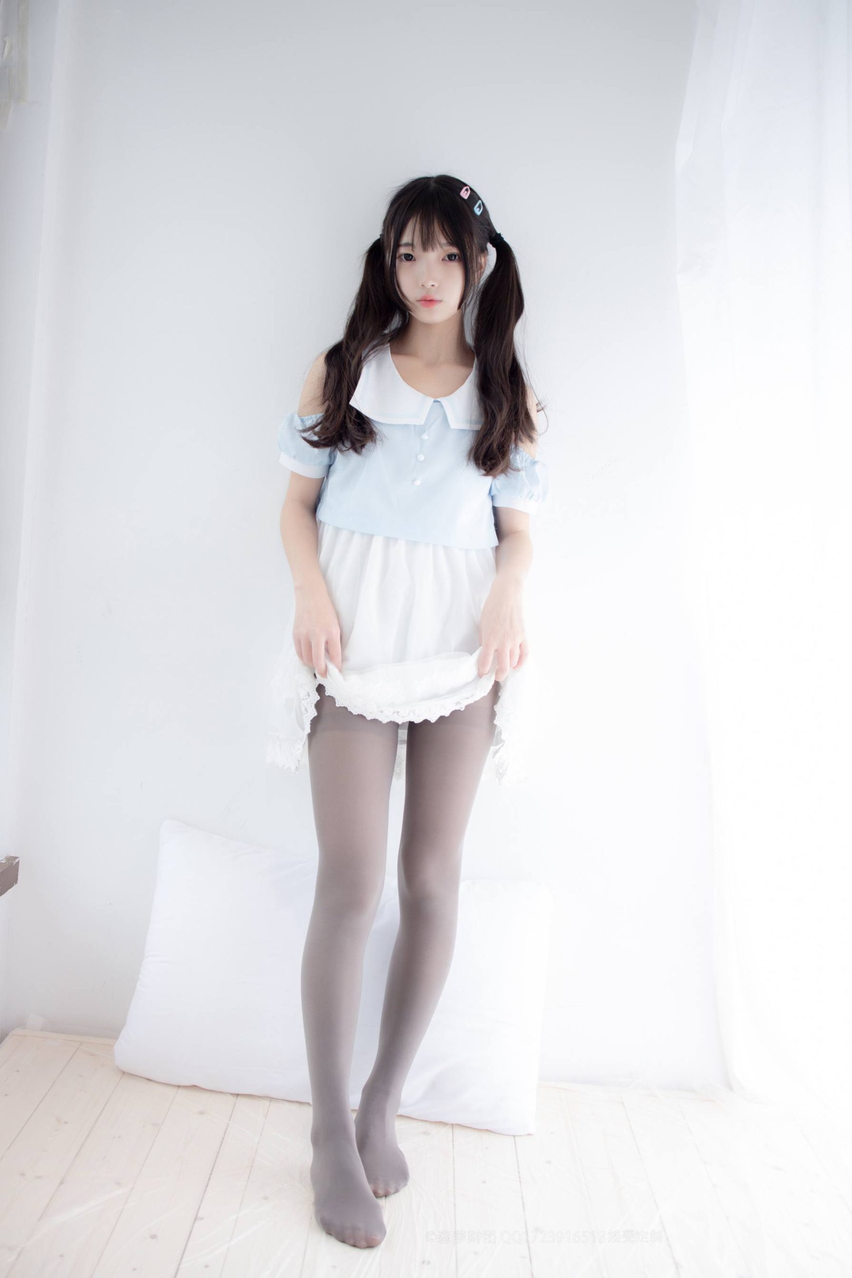 图片[4]-超级甜美的灰丝小姑娘【86P】20005-知图屋