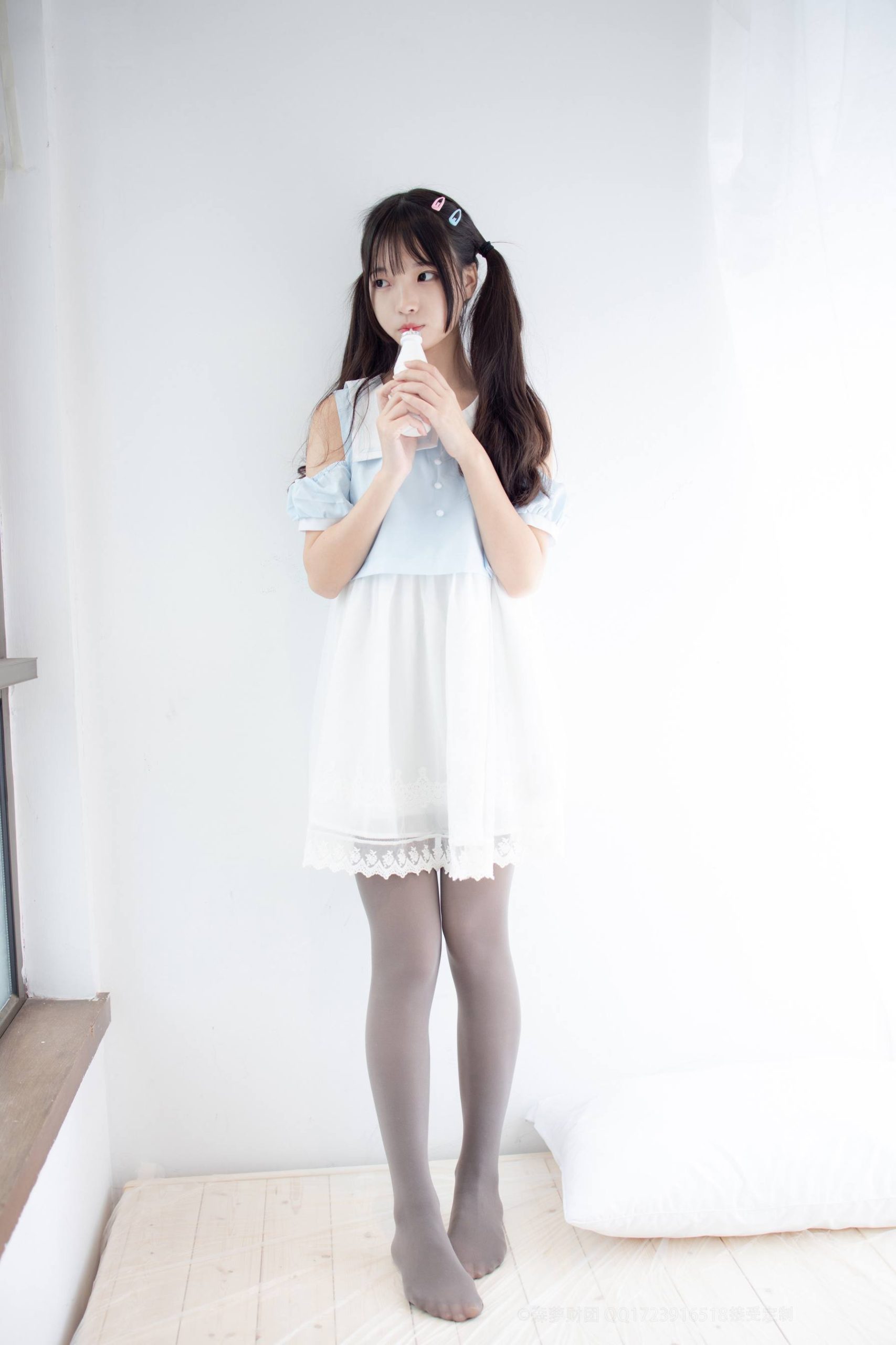 图片[6]-超级甜美的灰丝小姑娘【86P】20005-知图屋