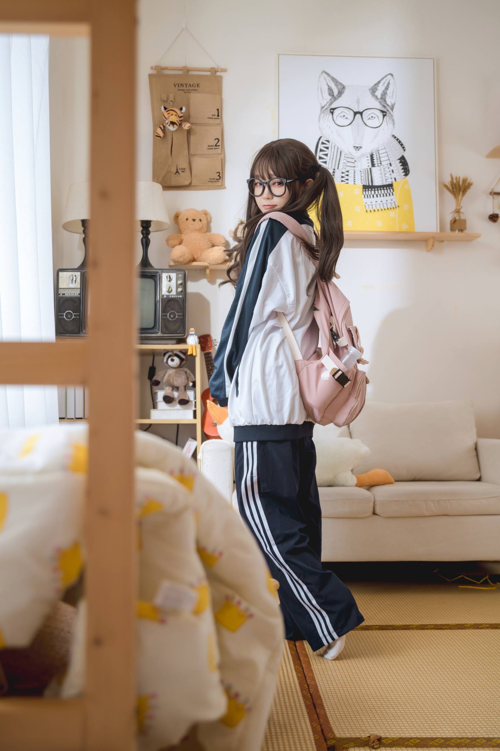 图片[3]-穿校服的双马尾女孩【64P】20010-知图屋