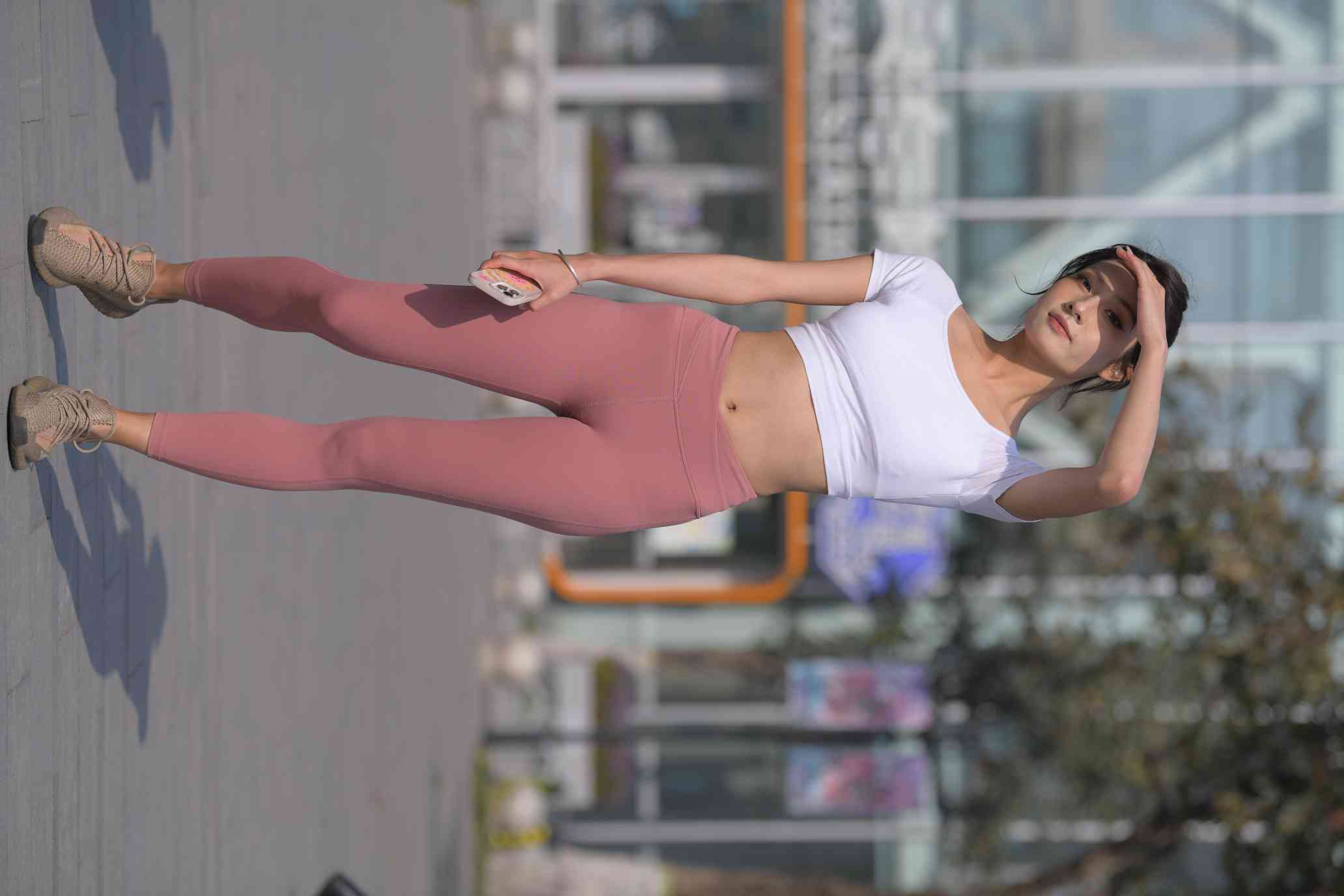 图片[4]-很漂亮的瑜伽裤女孩【419P】04013-知图屋