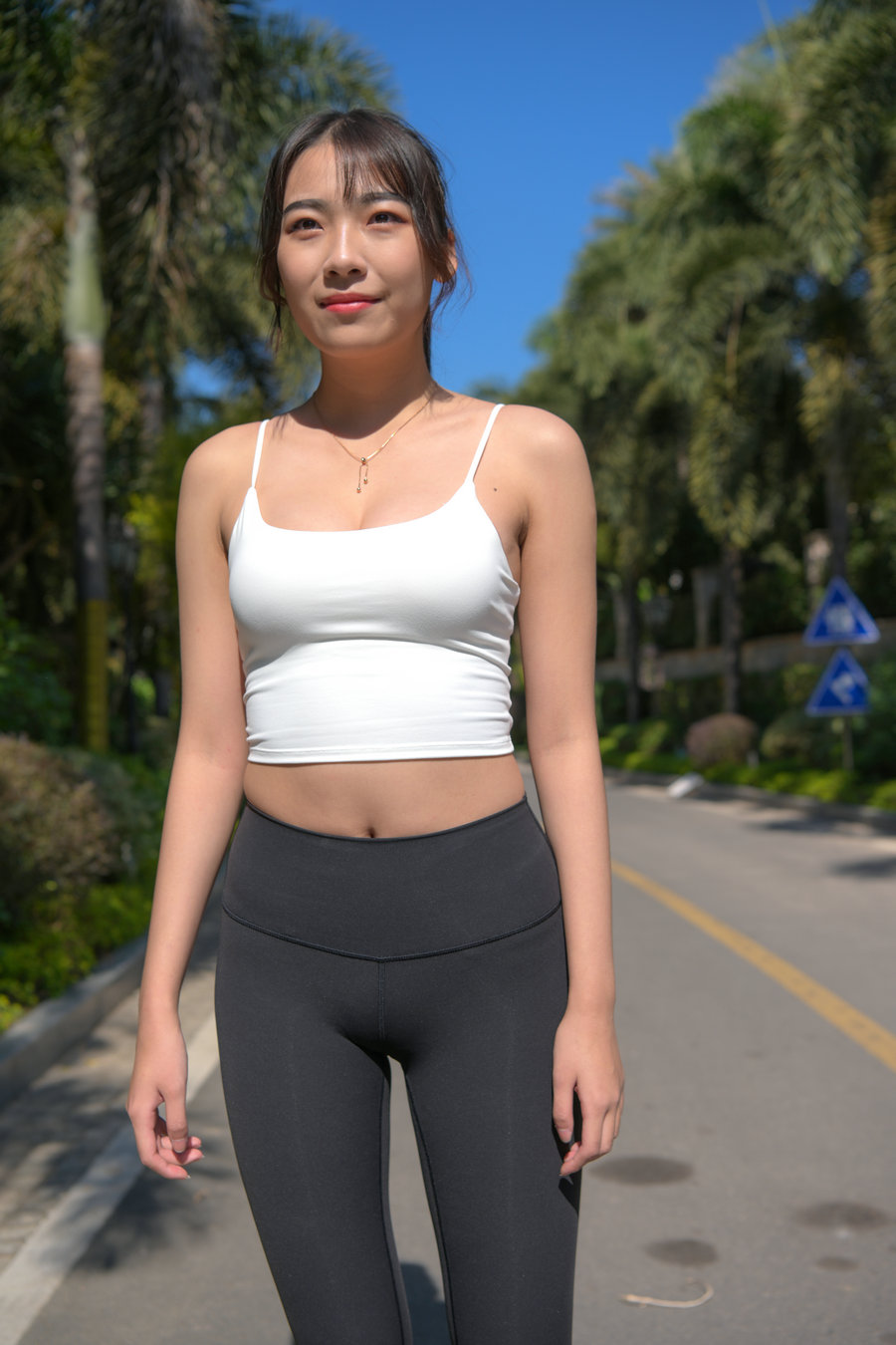 图片[1]-黑色瑜伽裤女孩 J0904 474P11V-15.7GB-知图屋