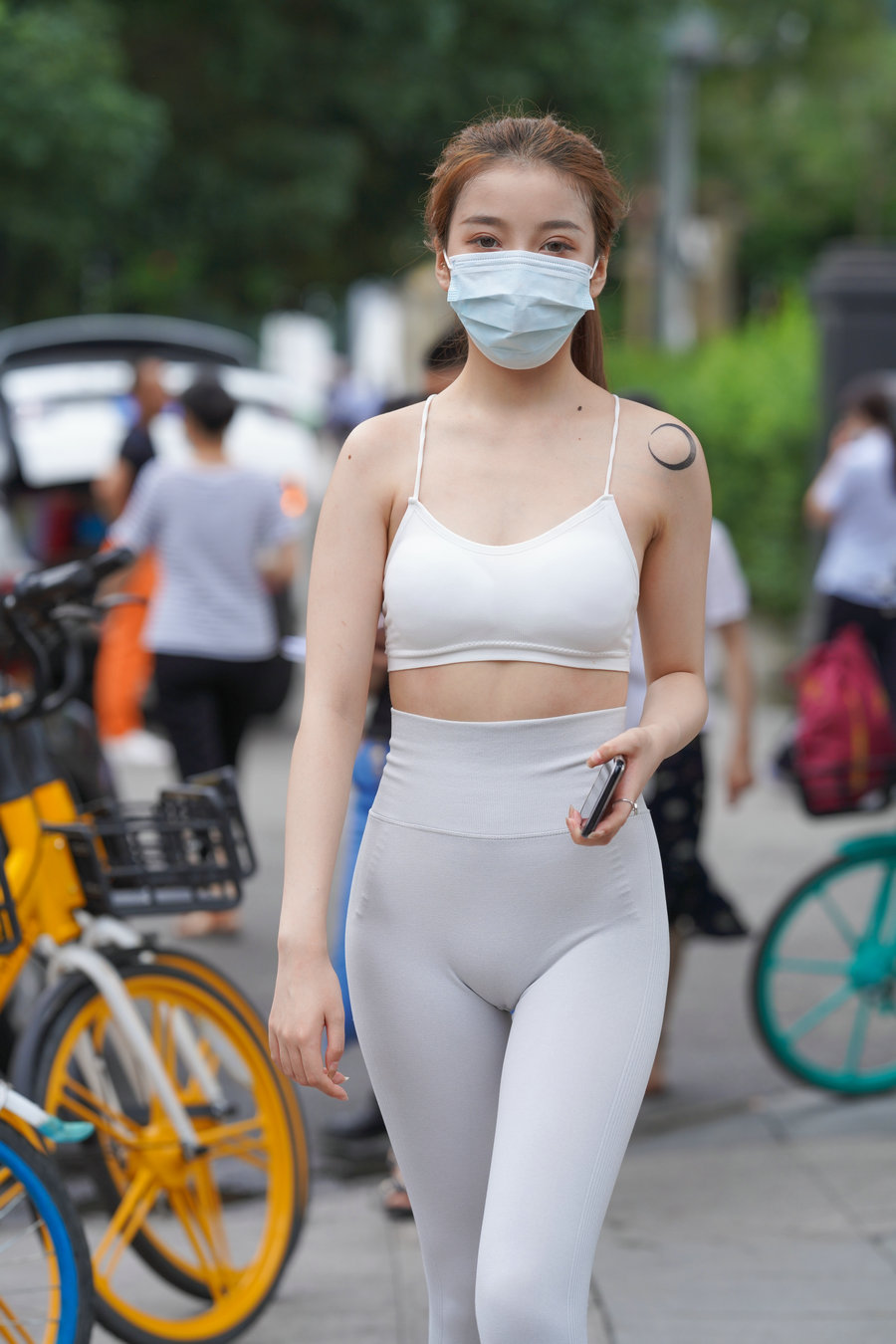 图片[2]-灰色瑜伽裤女孩 J1323 723P4V-17.9GB-知图屋