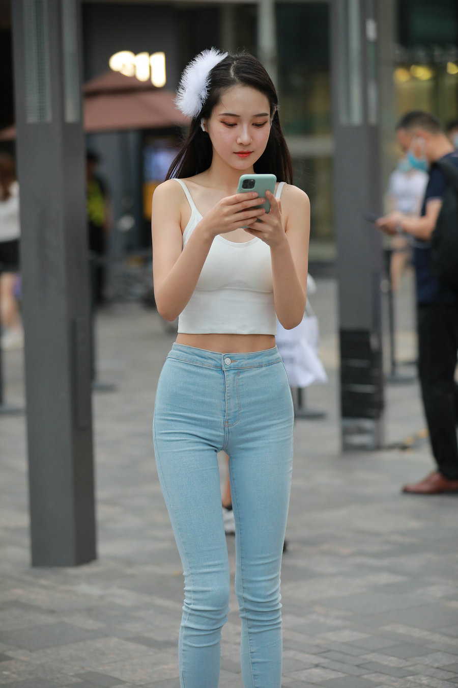 图片[3]-非常漂亮的牛仔裤女孩 J2144 98P1V-1.92GB-知图屋