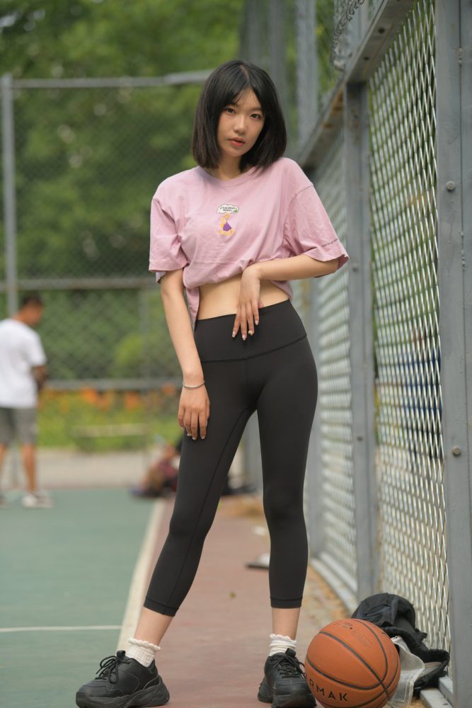 图片[3]-穿瑜伽裤打篮球的大三女孩J2198 463P1V-18.6GB-知图屋