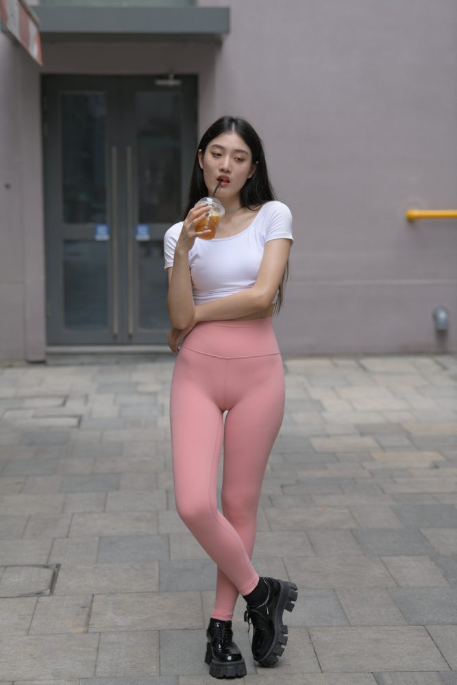 图片[4]-粉红色 瑜伽裤可爱女孩J2203 449P19V-19.1GB-知图屋