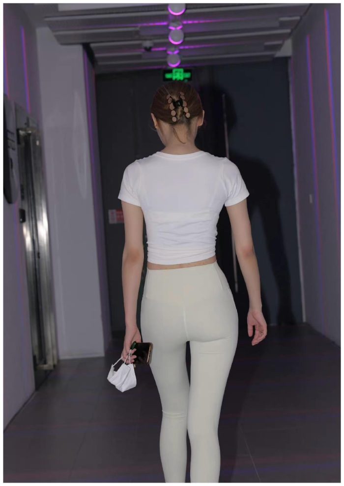 图片[2]-白色瑜伽裤女孩J2213 190P2V-14.6GB-知图屋