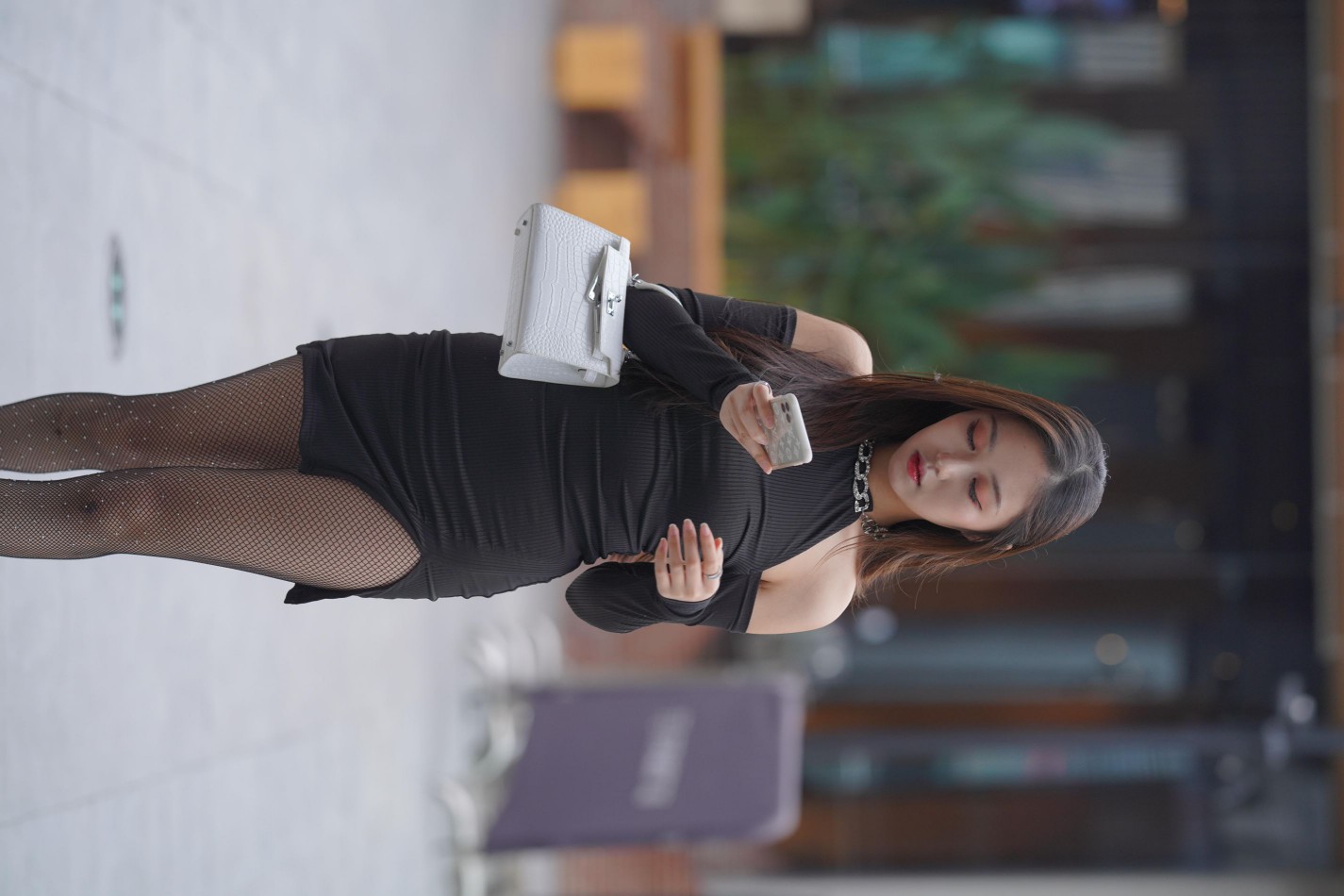 图片[3]-非常妩媚的网格丝袜女孩【186P】00037-知图屋