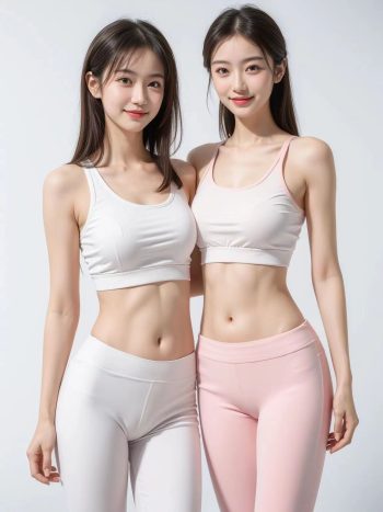 图片[18]-AI瑜伽裤清纯妹子系列图-知图屋