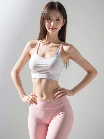 图片[17]-AI瑜伽裤清纯妹子系列图-知图屋