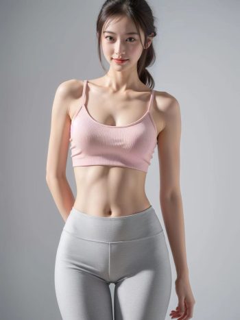 图片[13]-AI瑜伽裤清纯妹子系列图-知图屋