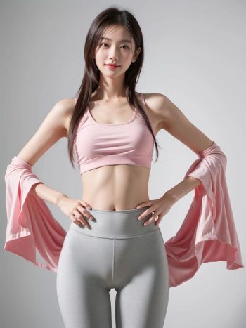 图片[8]-AI瑜伽裤清纯妹子系列图-知图屋