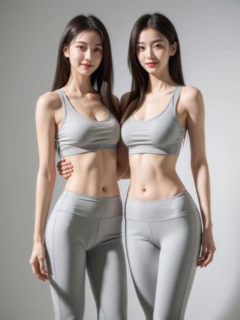 图片[9]-AI瑜伽裤清纯妹子系列图-知图屋
