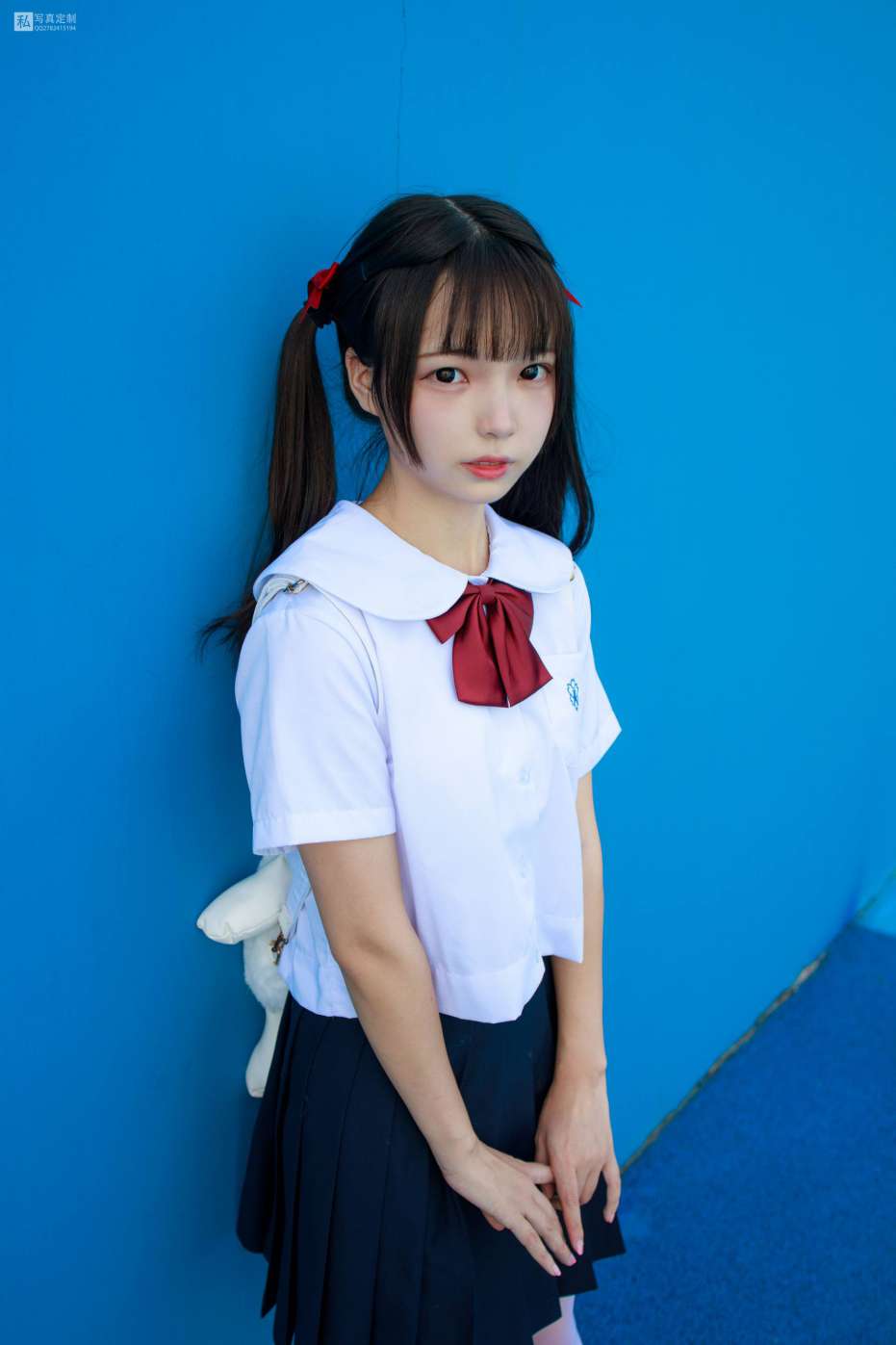 图片[2]-眼神好清澈的双马尾白丝女孩【75P】20019-知图屋